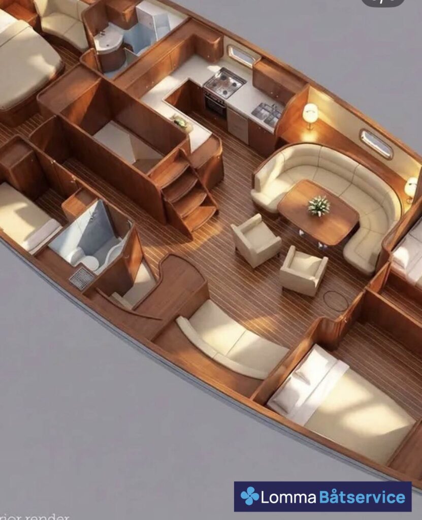 Till salu: Beneteau 57 – bild 5