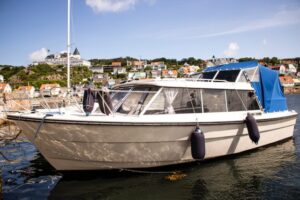 KMV Plasir 1975 – Norsk kvalitetsbåt • Endast 17 byggda • Volvo Penta 150 hk