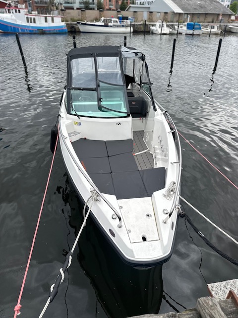 Till salu: Nordkapp Avant 705 Highline – Evinrude 200 H.O. | Endast 138,4 timmar | Trailer ingår – bild 3