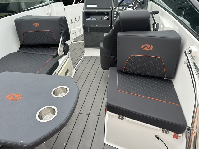 Till salu: Nordkapp Avant 705 Highline – Evinrude 200 H.O. | Endast 138,4 timmar | Trailer ingår – bild 39