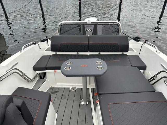 Till salu: Nordkapp Avant 705 Highline – Evinrude 200 H.O. | Endast 138,4 timmar | Trailer ingår – bild 40